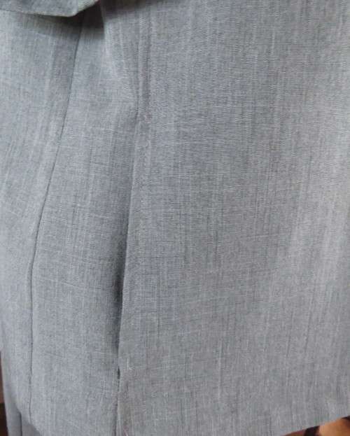 As new mottled grey pant suite size 42/18 by TOPICS Dress pants. Short sleeve 4 button down jacket