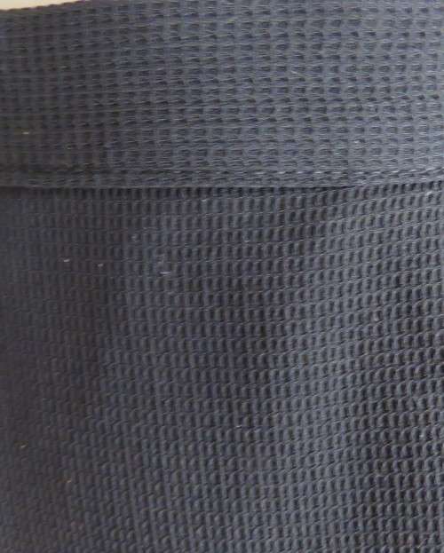 Top of the line black cross over fully lined honeycomb polyester size 38 skirt by WOOLWORTHS.As new
