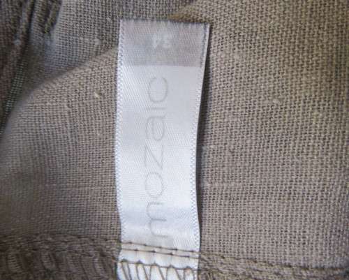 Stone colour linen-cotton blend knee length boardshorts size 32.As new