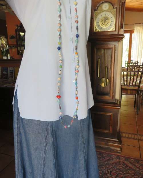 Cool baby blue long sleeveless size 36/12 top by SMILEY.Button down with shirt collar.Polycotton.