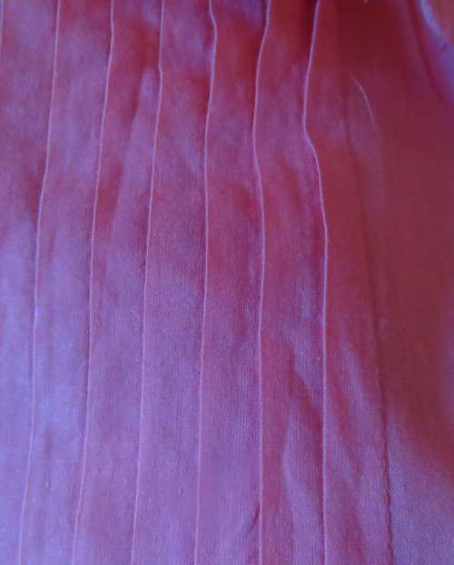 Fabulous crimson button down top/shirt collar with tucked front.By DONATELLA size 48/24.As new