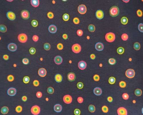 Beautiful Boutique made 2 pc polyester w/w pant suit.Navy with colourful dots.Size 40 to 42.As new
