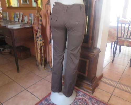 Sexy choc brown size 34/10 OVIESSE Young stretch cotton skinny pants from Europe.As new.