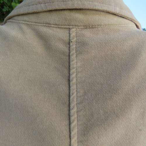 Warm wheat colour velveteen stretch jacket size 44/20. 2 front pockets. 2 button closure. As new.