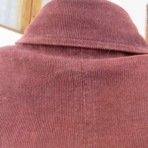 Warm brown corduroy button down jacket. By D Collection from India size 40/16. 100% Cotton stretch.