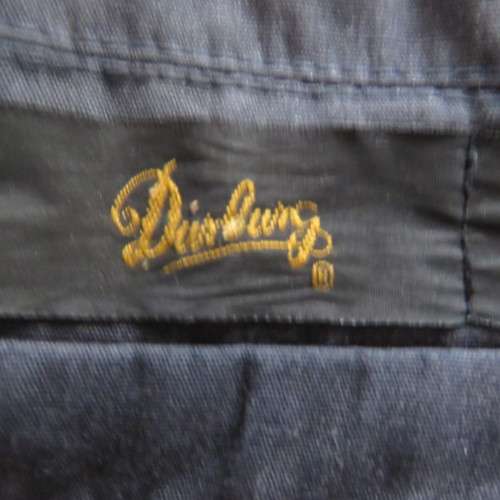 Grey polycotton long sleeve zip-up DURBURG men`s jacket. Warm zip-on inner. Size XL. AS new.