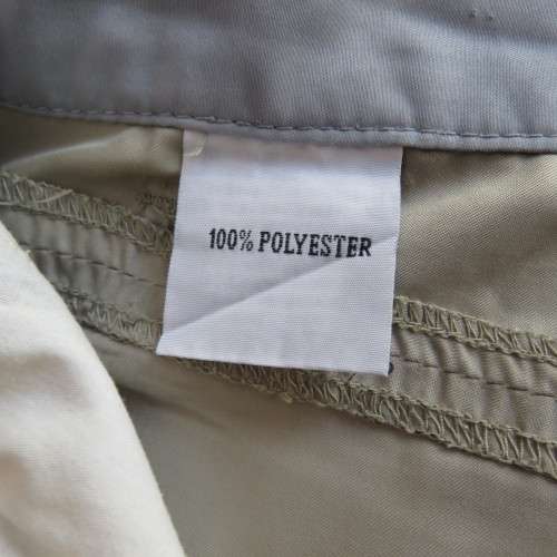 Men`s wheat colour light weight polyester shorts by RELAY size 34/87cm. Pockets galore. As new cond.