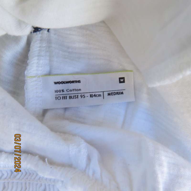 Tasteful black floral embroidered white cotton long sleeve top size 36 by EDITION. As new condition.