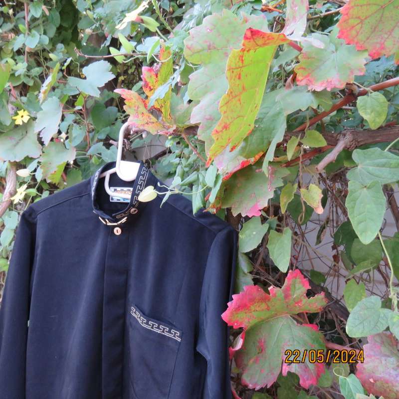 black long sleeve shirt by TOP MAN size 8/9 years.