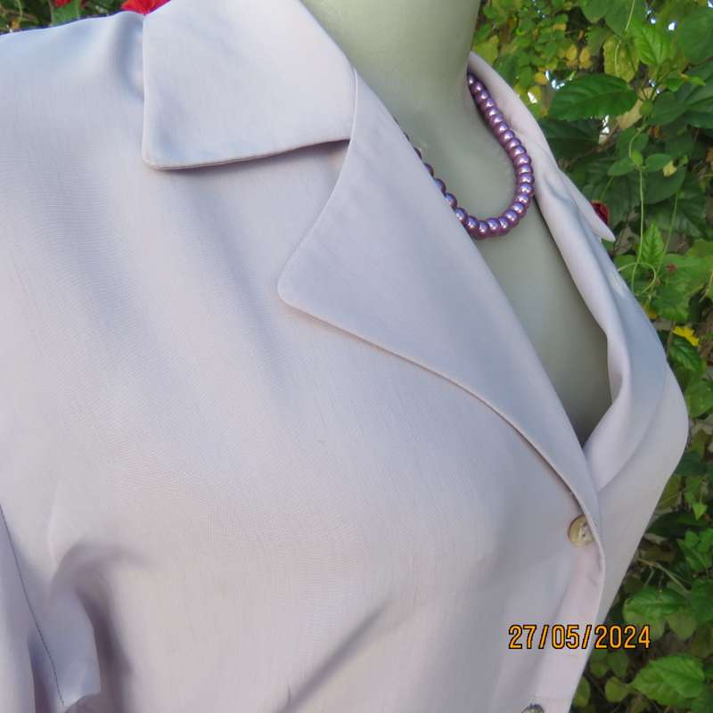 lilac long sleeve button down