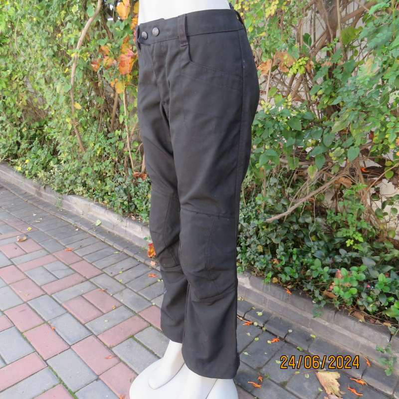 Ladies KULCHA adventure apparel black motorbike pants size 38. Padded knees. Brand new cond.