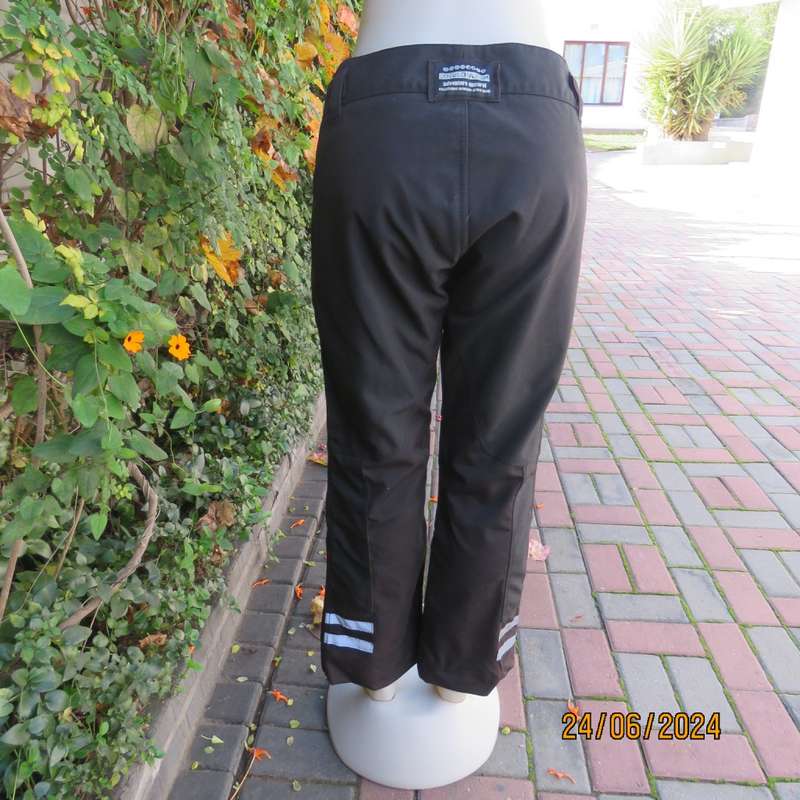 Ladies KULCHA adventure apparel black motorbike pants size 38. Padded knees. Brand new cond.