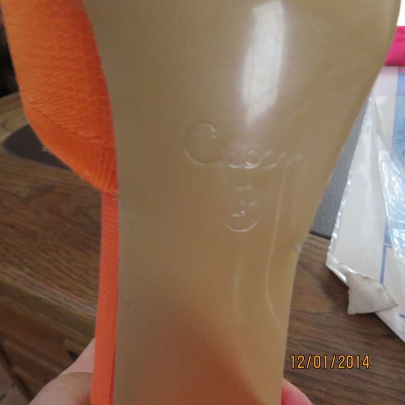 Stunning high quality papaya colour heel sandals by CUCCOO size 7. Brand new. Never worn.Wrong size.