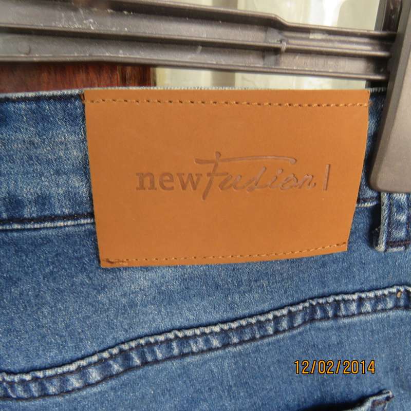 NEW FUSION blue denim skinny jeans size 28 to 30/6. Pockets back/front. Stretch polycotton.As new.