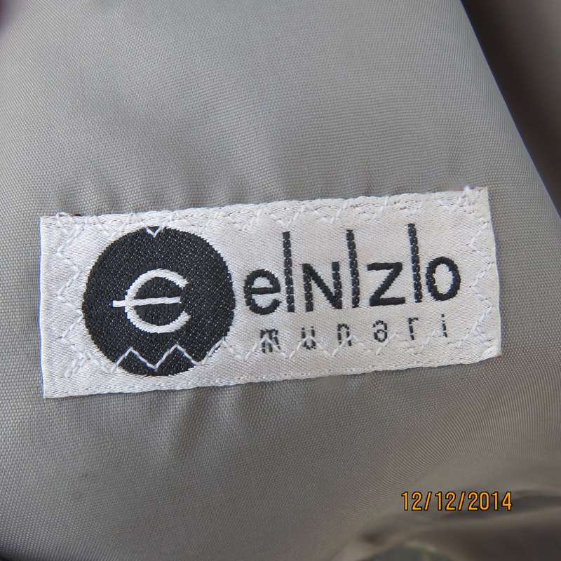 Handsome Men's light olive green lined jacket/lined in 100% polyester by ENZO Munari.Size 40R.As new