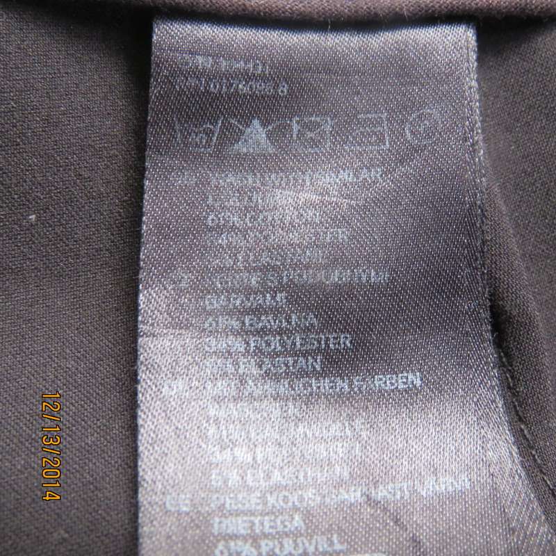 Dream very black skinny pants by H&M size 30. Three slash pockets. Stretch polycotton.Brand new cond