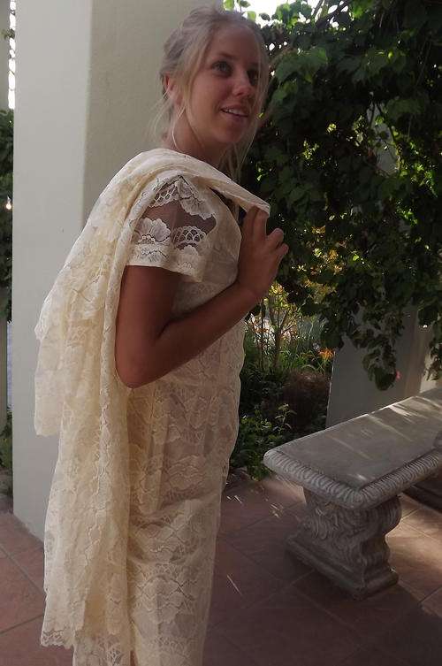 Vintage Lace Dress and Coat no 38 - Caro Creations Make