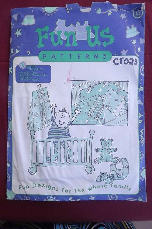 Nursery Collection Patterns - 7 different ones