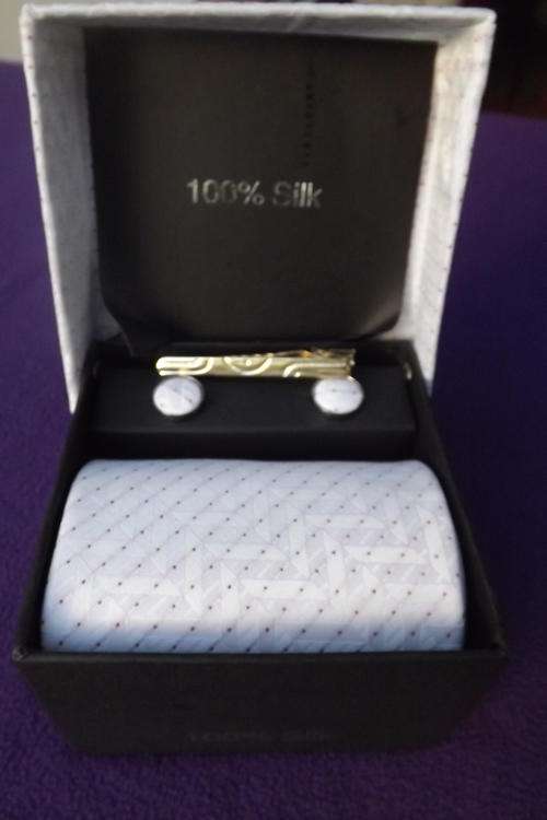 4 Piece 100% Silk Tie Set