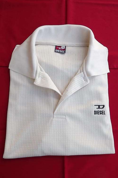 "Diesel" Beige Casual Shirt in XL - bought in Thailand - not the real thing! - as new - wash & wear