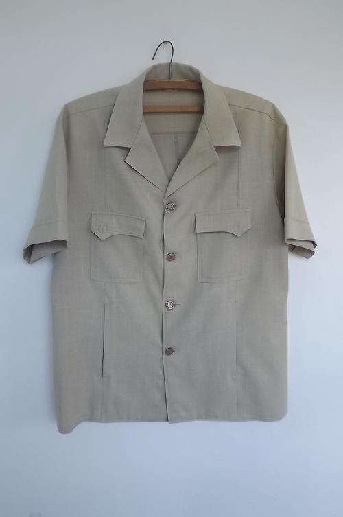 Vintage Safari Suit Jacket by "Sterling" in a Beige Colour. As new.