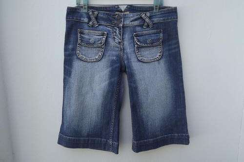 Ladies Cropped Low Rise Denim Pants by Legend in size 10/34 - used but in good condition