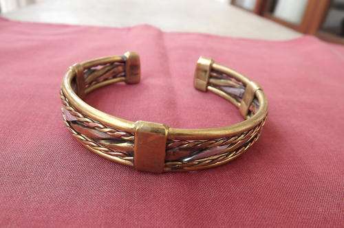 Brass & Copper Bangle - good condition