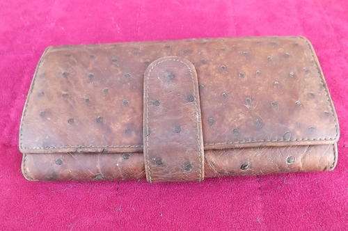 Old Genuine Leather Wallet - very much used