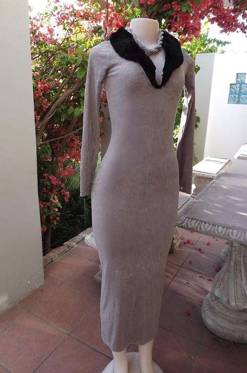 Fabulous Bisou-Bisou Dress in Poly/Lycra with Stretch to fit size 6/30 to 8/32