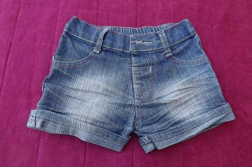 Very Cute Little Denim Shorts in High Fashion Style for 4-5 yr old - good condition