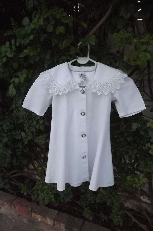 Very Cute White Button Down Dress for 3 yr old girl by Foschini Girlz- as new