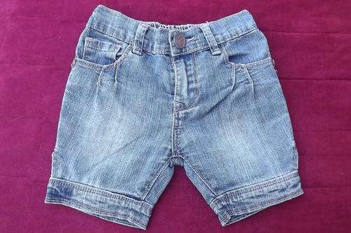 Girls RT Denim Shots in Polycotton & Elastane for 1-2 yr old - used a lot but still very pretty