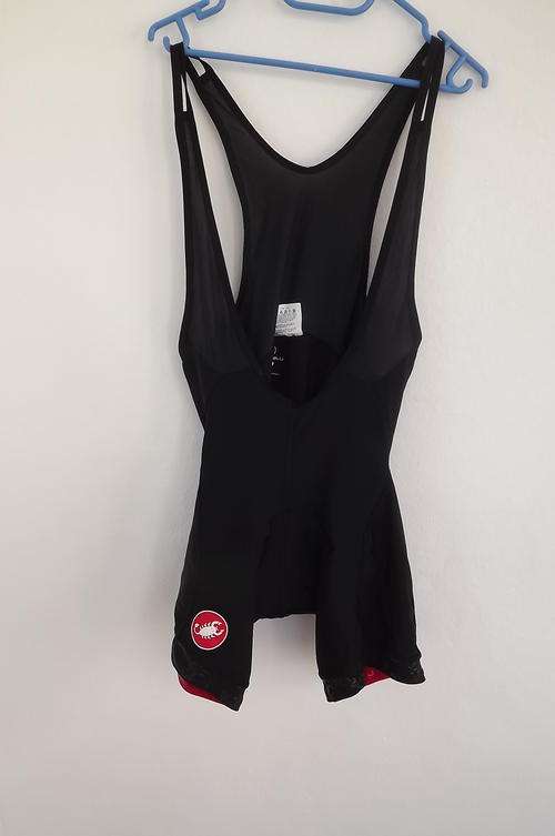 Castelli Cycling Outfit in Black in size XL made in Hungary - as new condition
