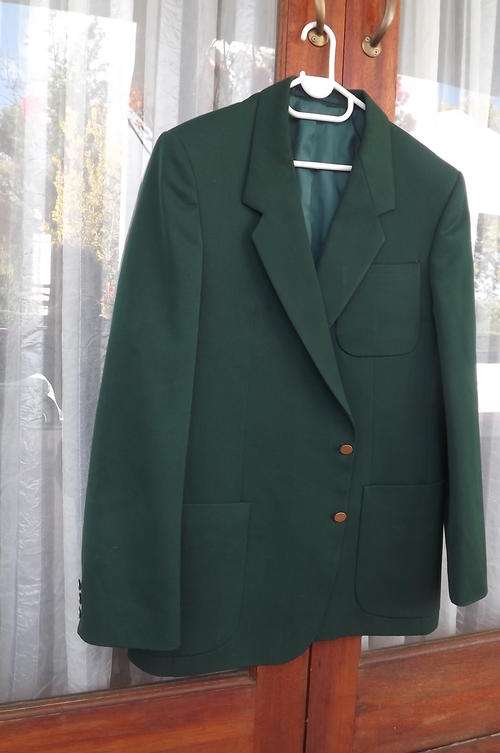 Dark School Green Rex Trueform International Blazer in size 44/112 R - as new condition
