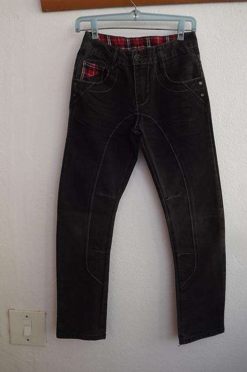 Handsome black boys jeans by Revolution for 9-10 years old.Uniquely styled!As new condition