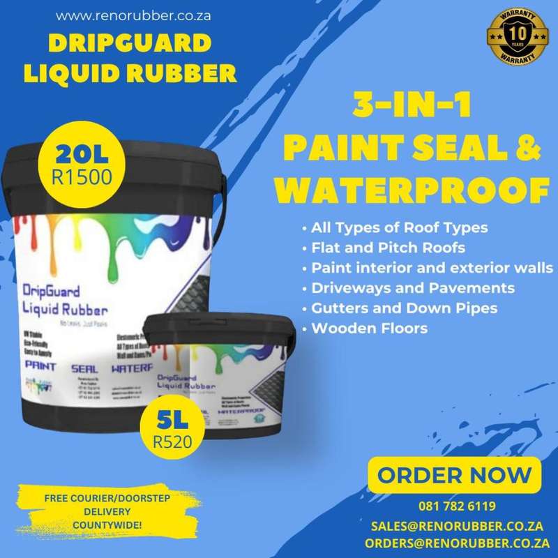 DripGuard Liquid Rubber 5 Litre