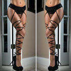 Sexy Stockings Womens Thigh-Highs Socks + Suspender Garter Belt