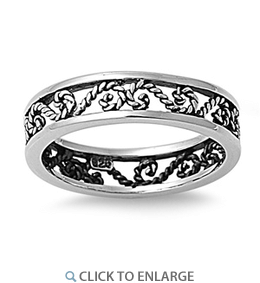 Sterling Silver Infinity Knot Ring