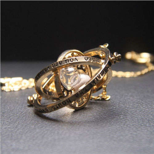Harry potter Time Converter 360º Turner Hourglass Necklace**LOW  SNAP FRI SHIPPING SPECIAL**