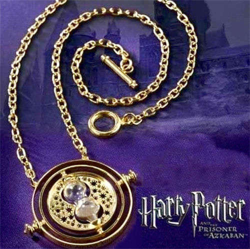 Harry potter Time Converter 360º Turner Hourglass Necklace**LOW  SNAP FRI SHIPPING SPECIAL**