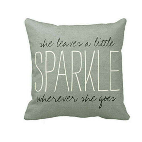 Fashion Vintage Soft Linen Pillow Case