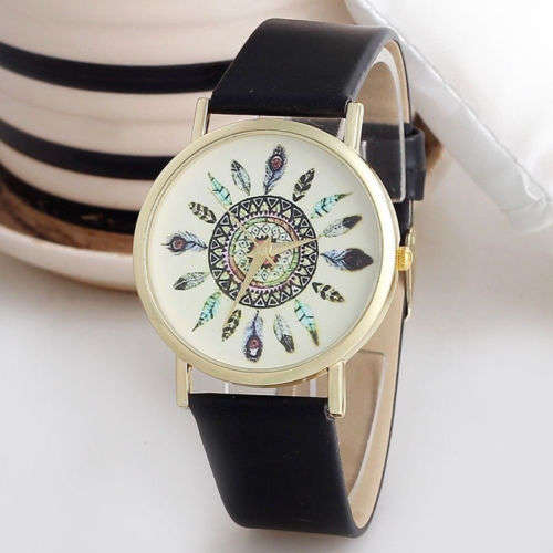 Stunning....Feather inspired watch...Beautiful design