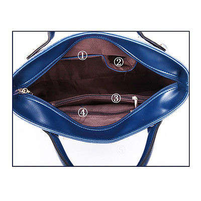 2017 New luxury PU leather handbag 3 piece set!!! Various Colours available