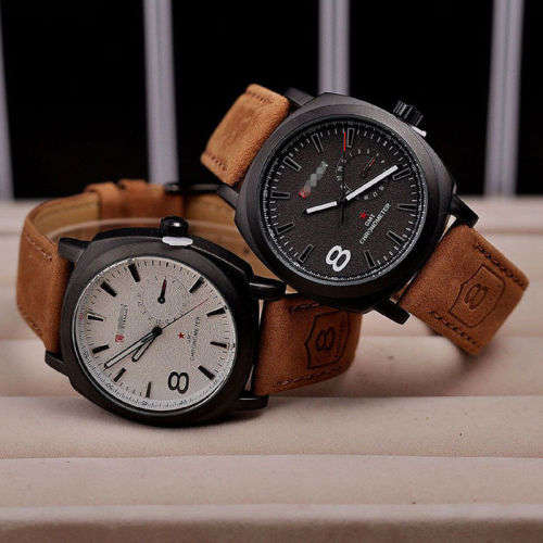 CURREN Men's Stainless Steel Military Sport watch** SNAP FRI LOW SHIPPING**