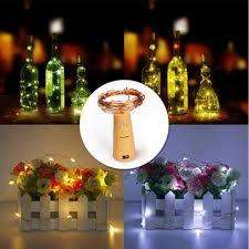 Beautiful Wine Bottle Cork Lights Copper Wire String Lights.. - low low  shipping-