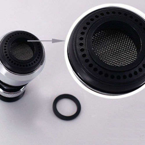 360 Degree Swivel Tap Aerator Sink Mixer Faucet Nozzle Dual Spray
