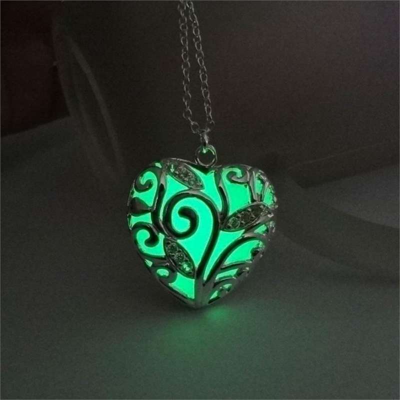 Unique Magical Fairy Glow in the Dark Pendant Locket & necklace  .. NEW DESIGNS