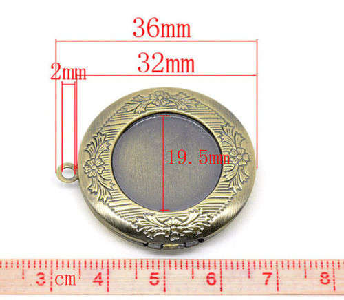 Celtic-Unicorn Tibet silver Locket and chain