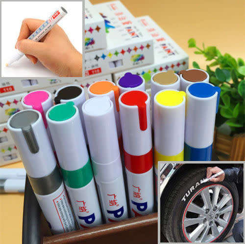 Universal Waterproof Permanent Paint Marker Pen for Car Tyre  Tread Rubber Metal