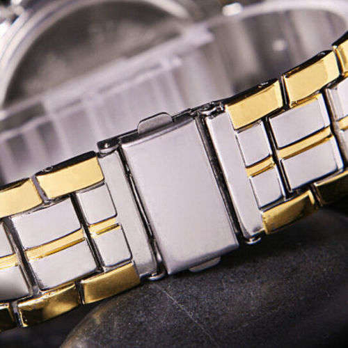 Stainless steel and gold mens luxury watch!! LIMITED OFFER